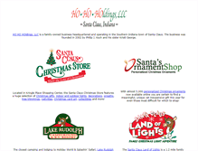 Tablet Screenshot of christmasexperts.com